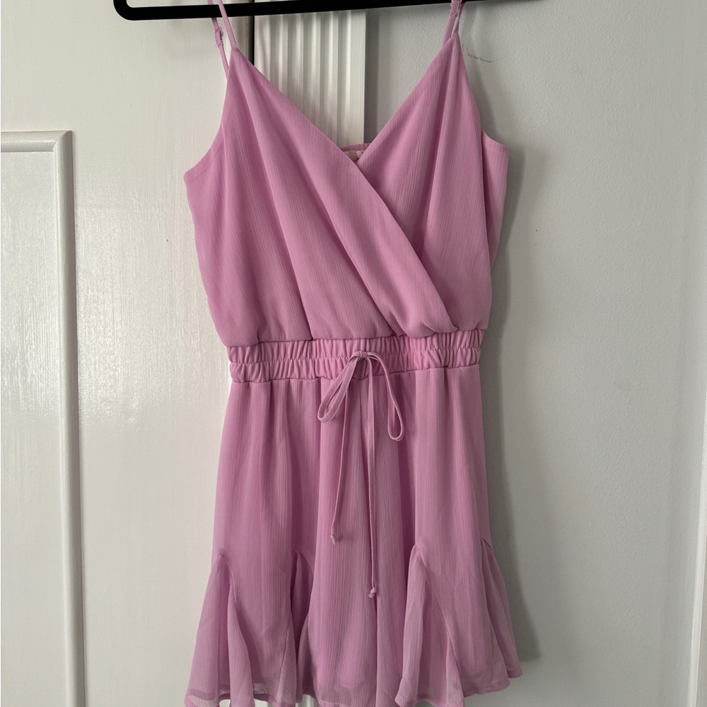 Chic Pink Romper